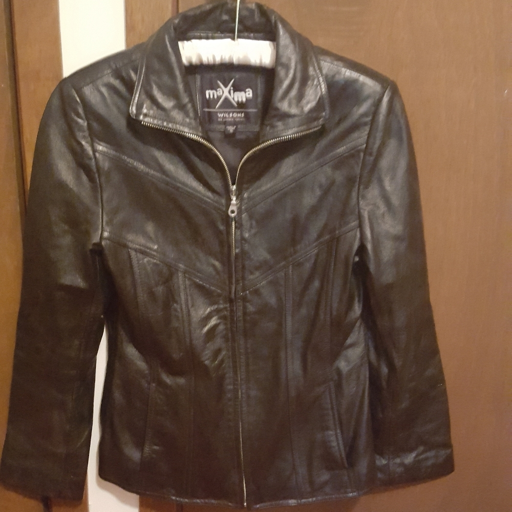 Leather jacket